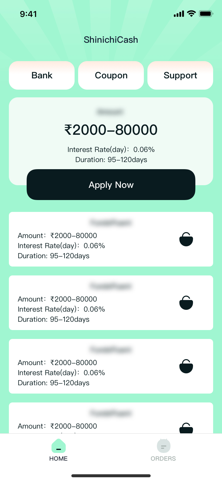 ShinichiCash App Screenshot